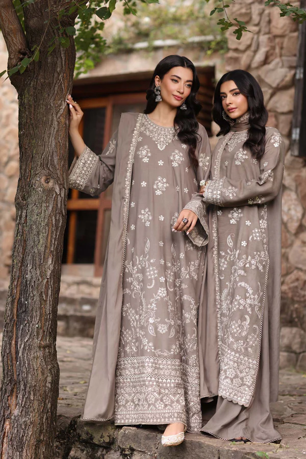 Noor By Saadia Asad Suzaankari Winter Shawl Collection 2024 Exclusive