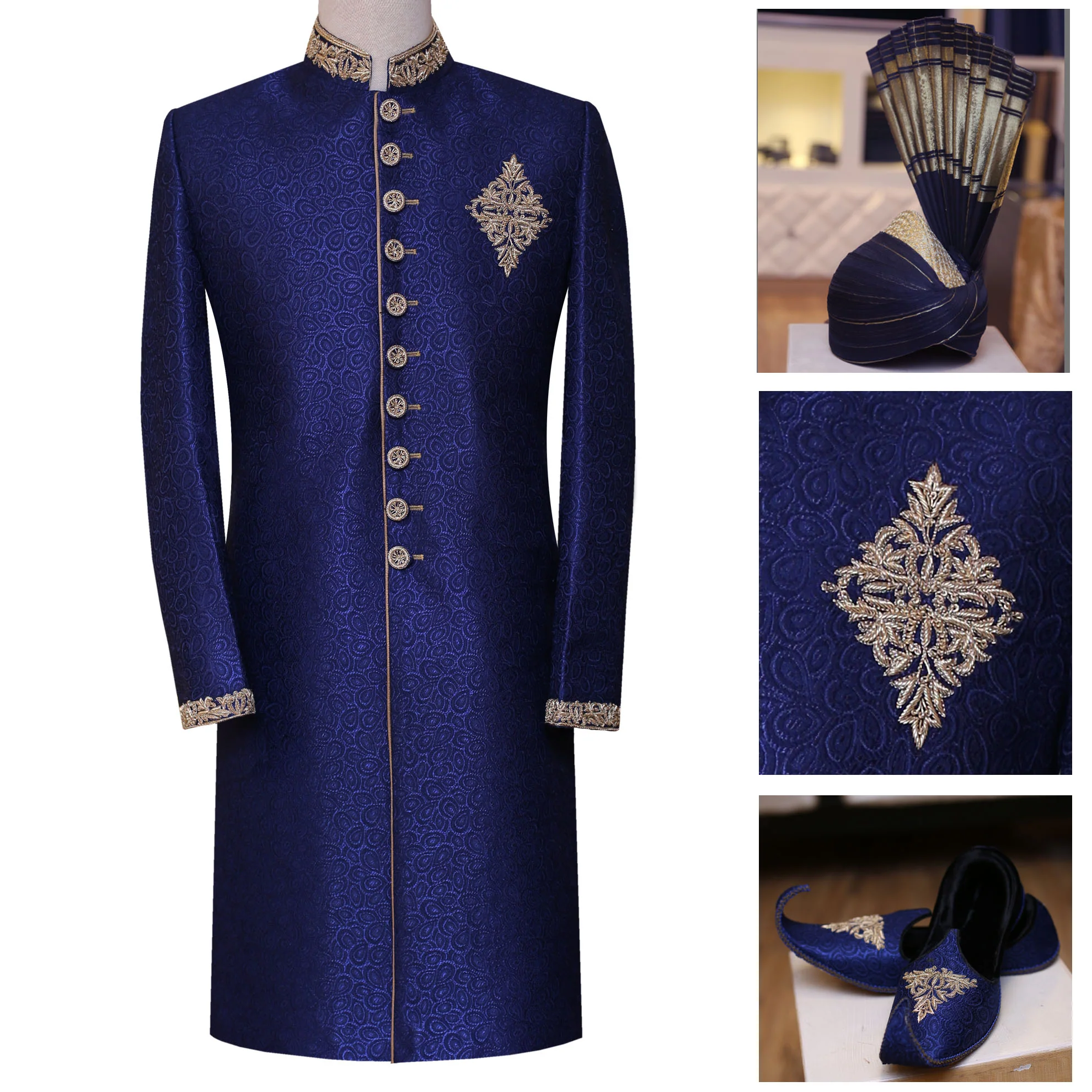 design of sherwani