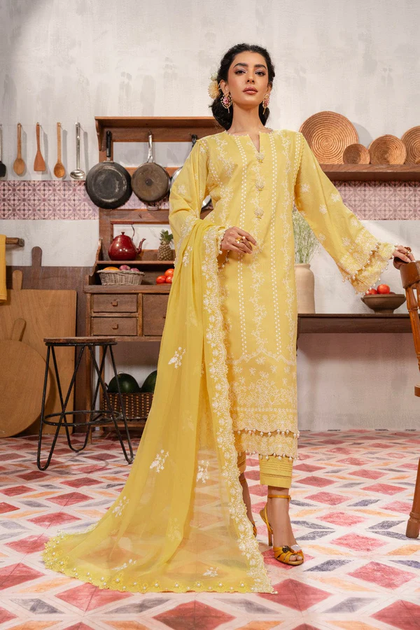 Effortlessly Chic Alkaram Cambric Summer Collection 2024 with Price