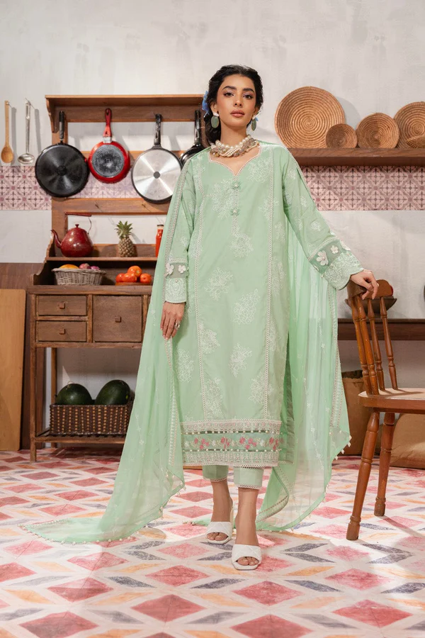 Effortlessly Chic Alkaram Cambric Summer Collection 2024 with Price