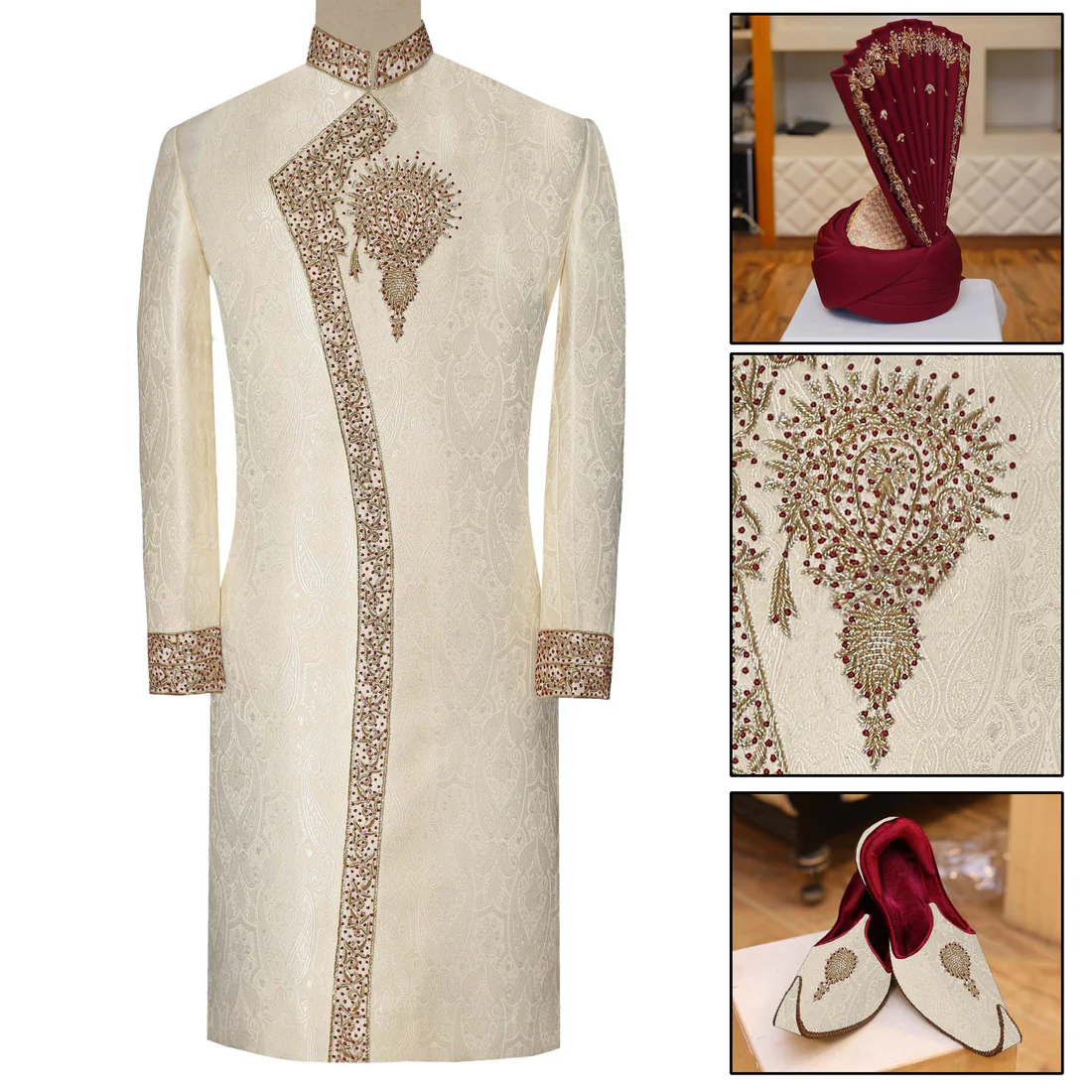 design of sherwani